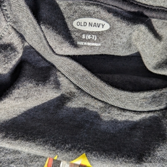 Old Navy Good used condition Minecraft t shirt size 6-7 no holes, rips, stains - Picture 2 of 3